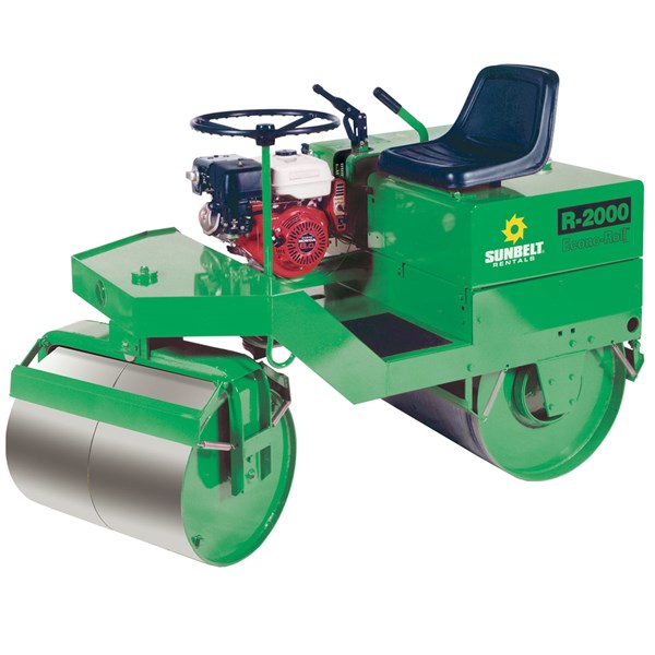1 Ton Ride-On Static Roller